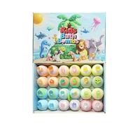 Splashy Surprises Bath Bombs, My Bubbly Buddies Bubble Treasure Bath Bomb, Bath Bombs for Kids, 24 Pcs Kids Bath Bombs, Fizzies Spa Kit Present for Birthday Christmas Easter