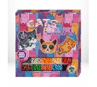 Splat Planet Cat Design Pixel Art Melty Bead kit Fuse Beads for Kids Craft Art kit (Cat)