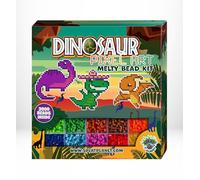 Splat Planet Dinosaur Design Pixel Art Melty Bead kit Fuse Beads for Kids Craft Art kit (Dinosaur)