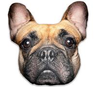 Splat Planet French Bulldog Plush 3D Pillow Cushion, Giant Realistic Plush Stuffed Toy Funny Kids, Decorative Floor cushion, Seat cushions For Bedroom Chairs, Playroom (French Bulldog Cushion)