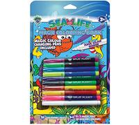 Splat Planet Sea Life under the sea Magic colouring book with magic colour changing pens set - Magical art A4 size colouring book - Colour Changing Magic Colouring Pens Set (Sea Life)