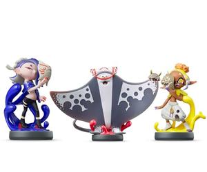 Splatoon 3-amiibo-Dreierpack: Mako, Muri & Mantaro-Spielfigur