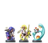 Splatoon 3 Triple Pack amiibo: Octoling (Blue), Inkling (Yellow) and Smallfry (Splatoon Collection)