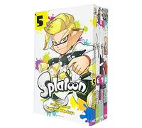 Splatoon Book Series Vol 5-8 Collection 4 Books Set By Sankichi Hinodeya