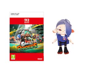 Splatoon Raiders + Shiver Soft Toy - Splatoon