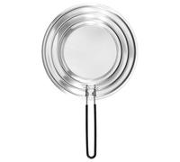 Splatter Guard, Stainless Steels Oil Splatter Guard with Silicone Handle for Frying Pan Cooking Splash-Proof Scald Oil Proof Strainer, Drain Board Fits 7.8 inch 9.4 inch 11 inch Cookware