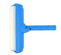 Splatter-Proof Delight: Equipped with a sturdy blue PP paint guard, our paint roller brushes boast a joy-proof feature that significantly reduces the risk of spills, ensuring a tidy painting experienc