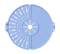 Splatter Screen for Frying Pan, Foldable Grease Splatter Guard Non-Stick Oil Splatters Guard Silicone Grease Splatters Guards Foldable Silicone Lid for Cooking Pots Frying Pan