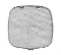 Splatter Shield for IG600 IG601 IG651 Air Fryer Grill Double Layer Square Round Extended Dishwasher Safe Reusable Heat Resistant Non-Stick Kitchen Cooking Safety Accessory(square)