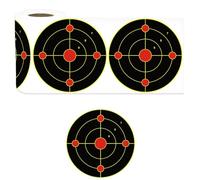 Splatter Target - 100 Sheets Reactive Target Stickers, 6 Inch Splatter Goal, Easily See Your Shots Burst, Training Practice Supplies, Portable Paper Targets for Range