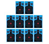 Splatter Target Set - Self Adhesive Papers | High Visibility Syringe Effect, Self-Adhesive Practice Sheet for , Large Silhouette Training Target, Professional Accessories for Kids and