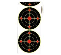 Splatter Targets, high-performance, elegant - 100 functional high performance, Sheets Fluorescent Yellow Target, Stickers 6 Inches Adhesive Reactive | Multipurpose Outdoor Indoor Utility