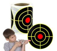 Splatter Targets Stickers: Self Adhesive Target Paper for Shooting Practice | Circle Patch View Image Graphic Paint Matt, Burst Rupture Grid