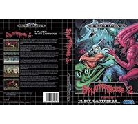 Splatterhouse 2 Mega Drive Replacement Box Art Case Insert Cover Only