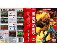 Splatterhouse 3 Genesis Replacement Box Art Case Insert Cover Only