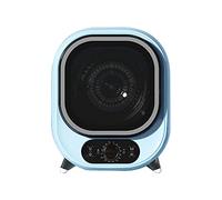 SPLAWN Mini Electric Portable Clothes Dryer, 6.5kg Capacity, Front Load, Stainless Steel Tub, Blue