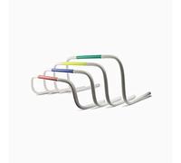 Splay Agility Training Hurdles | Adjustable hurdles Set of 4 hurdles with heavy base | Bounce Back hurdles suitable for sports, jumping | 8 Inch, 12 Inch, 16 Inch, and 18 Inch