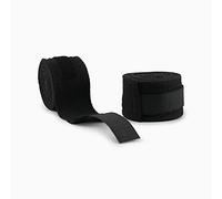 Splay Boxing Hand wraps Black 170 inch with Closure - Elastic Hand & Wrist Support for Muay Thai Kickboxing Training Gym Workout or MMA for Men & Women