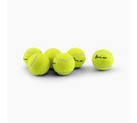 Splay Cricket Tennis Ball Perfect for Practice Solid Hard Core Pressure Ball | Soft Rubber Balls Perfect for Indoor & outdoor Practice Yellow