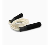 Splay Nylon Skipping Rope White, Rounded Handle for Perfect Grip, Speed Jump Rope with Foam Grip, Exercise & Workout, Quick Fatburn, All Ages of People