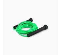 Splay Skipping Jump Rope for Fitness & Exercise | Soft Nylon Plastic Handle for Speed Jumping | Fat Burning Home Exercises with 360 Degree Spin Men and Women Fitness Workout 10 Feet (Green Color)