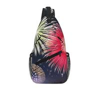 Splendid fireworks Cross chest bag diagonally for Men for Phone, Travel, Festival & Everyday