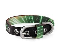 Splendid Fireworks Pet Collar Oxford Adjustable Safety Dog Collars Cute Outdoor Training Pet Collars Easy Clean Floral Print Puppy Collar for City Pet Owners