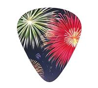 Splendid fireworks the 12-piece guitar picks include three picks: thin, medium and heavy. suitable for electric, acoustic and bass guitars of all strengths