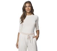 Splendid Women's Bamboo Long Sleeve Tee, Pale Oak Heather, L