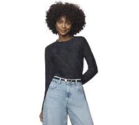 Splendid Women's Cecelia Floral Long Sleeve Tee, Ice Navy, S