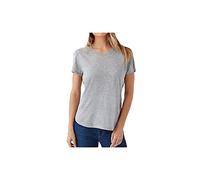 Splendid Women's Crewneck Short Sleeve Tee T-Shirt, Heather Grey, Medium