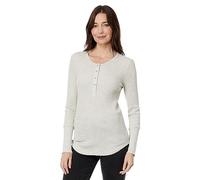Splendid Women's Forever Henley, Oat Heather, S