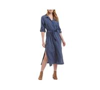 Splendid Women's Paige Long Sleeve Shirtdress Casual Dress, Ash Navy, Small
