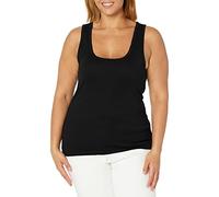Splendid Women's Supima Cotton Tank Top, Black, Large