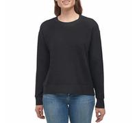 Splendid Women's Sweater Crew Neck Pullover Sweatshirt, Black, M