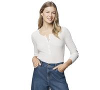 Splendid Womens Thermal Forever Henley Shirt, Pale Oak Heather, S