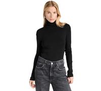 Splendid Women's Turtle Neck Jumper, Black, 8 (Size:Small)