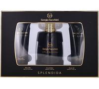 Splendida By Sergio Tacchini For Women Set: EDP+BL+SG 3.4+3.4+3.4oz Shopworn New