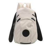 Splendrive Aesthetic Backpack Cute Funny Dog Daypack 16 inch Large Big Capacity Backpack, White, L, Casual