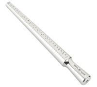 Splenor Tools Solid Stainless Steel 4 Size Ring Mandrel - for Measuring & Forming Rings - Jewelry Making Tool - Ring Sizer - Size (US 1½-15½, UK D-Z6, CU 41-76 & in 1-36)