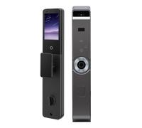 Splenssy Door Smart Lock with Camera 3D Face Recognition Fingerprint Palm Vein 7 Unlock Methods 1080P HD Video Intercom IP65 Rainproof for Home Office 40-100mm Door Thickness