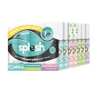 Splesh by Cusheen 3-ply Toilet Roll - Soft, Quilted Bulk Eco-Friendly Loo Rolls, Variety Pack of 84 | 1x Pack Lavender Fragrance, 2X Pack Vanilla, 2X Pack Aloe Vera & 2X Packs Original White