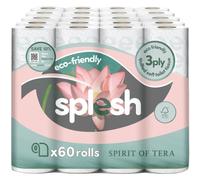 Splesh by Cusheen Toilet Roll 60 Rolls