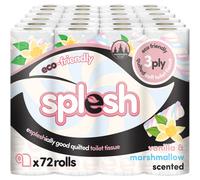 Splesh Quilted Toilet Roll Vanilla & Marshmallow, 72Rolls