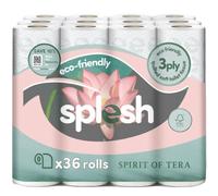 Splesh Toilet Roll 36 Rolls Spirits of Tera|Quilted 3-Ply XL Toilet Paper