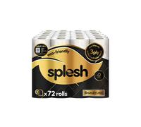 Splesh Toilet Roll Signature Scented 72 Rolls|Quilted 3-Ply Soft Toilet Paper in White Splesh White