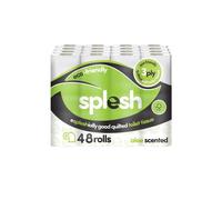 Splesh Toilet Roll' Soft & Quilted, Aloe Vera 48 Rolls in White Splesh White