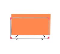 Splicable Contest Surround Baffle Block,600D Cloth Court,140x75cm for Playing Field(Orange,140x75cm/8pieces)