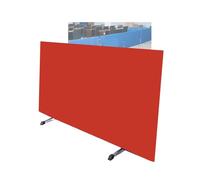 Splicable Contest Surround Baffle Block for Stadiums Schools,Lightweight Court,for Quicker and Easier Pick Up(Red,140x75cm/2pieces)