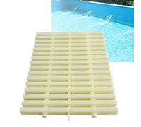 Splice Pool Grating, Gutter Overflow Grating, Three-Hole Splice Outlet Drain Grating Cover for Above Ground Pool and Walkway Balcony Shower Optional Size